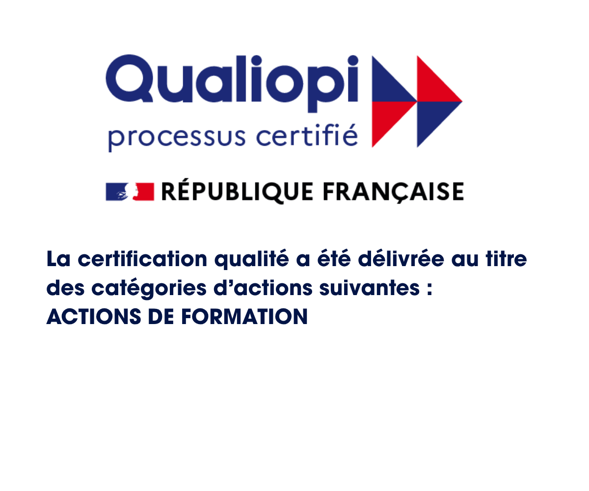 Marque Qualiopi — certification qualité au titre des actions de formation