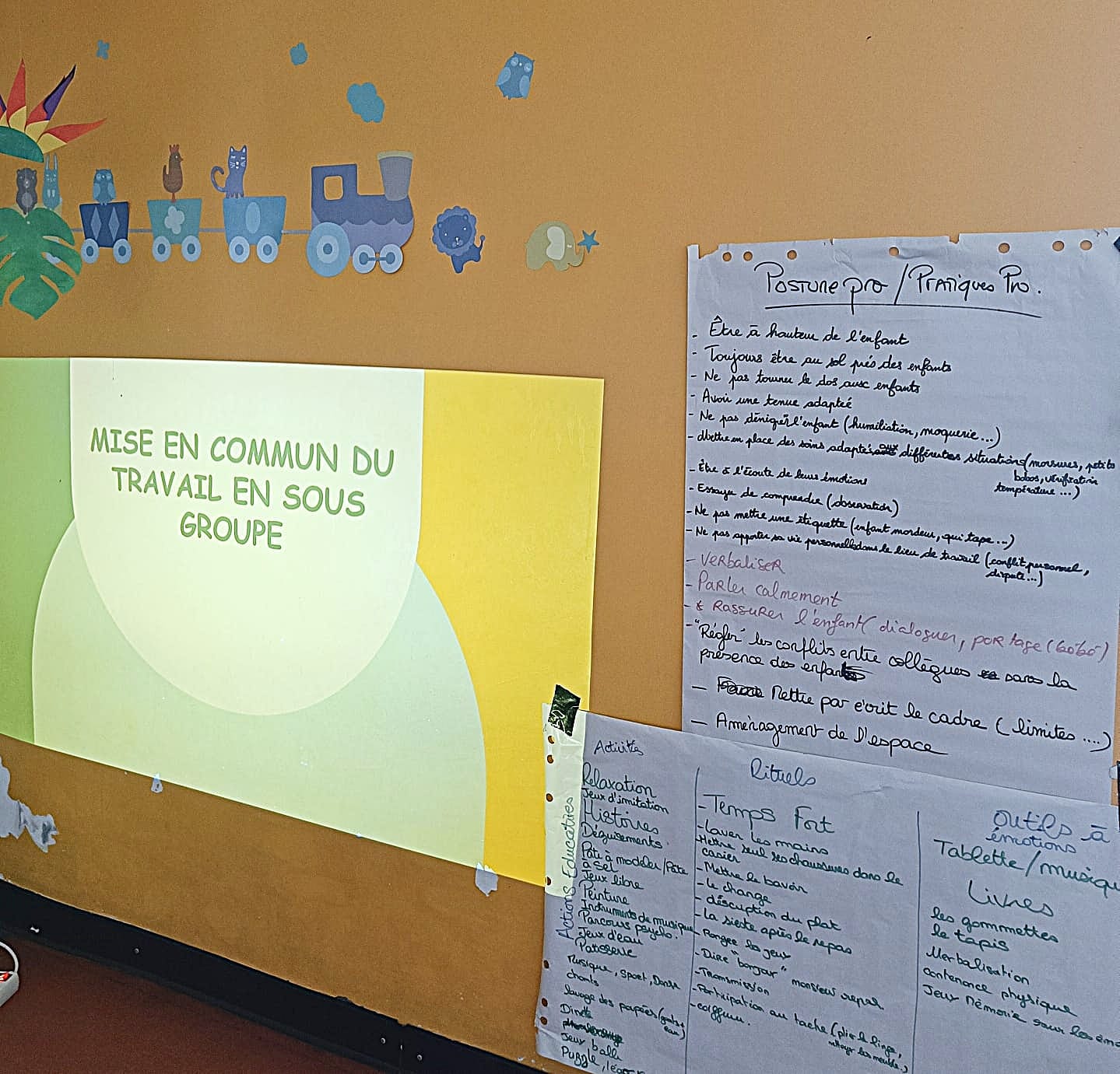 Un temps de formation et d’échanges entre professionnels